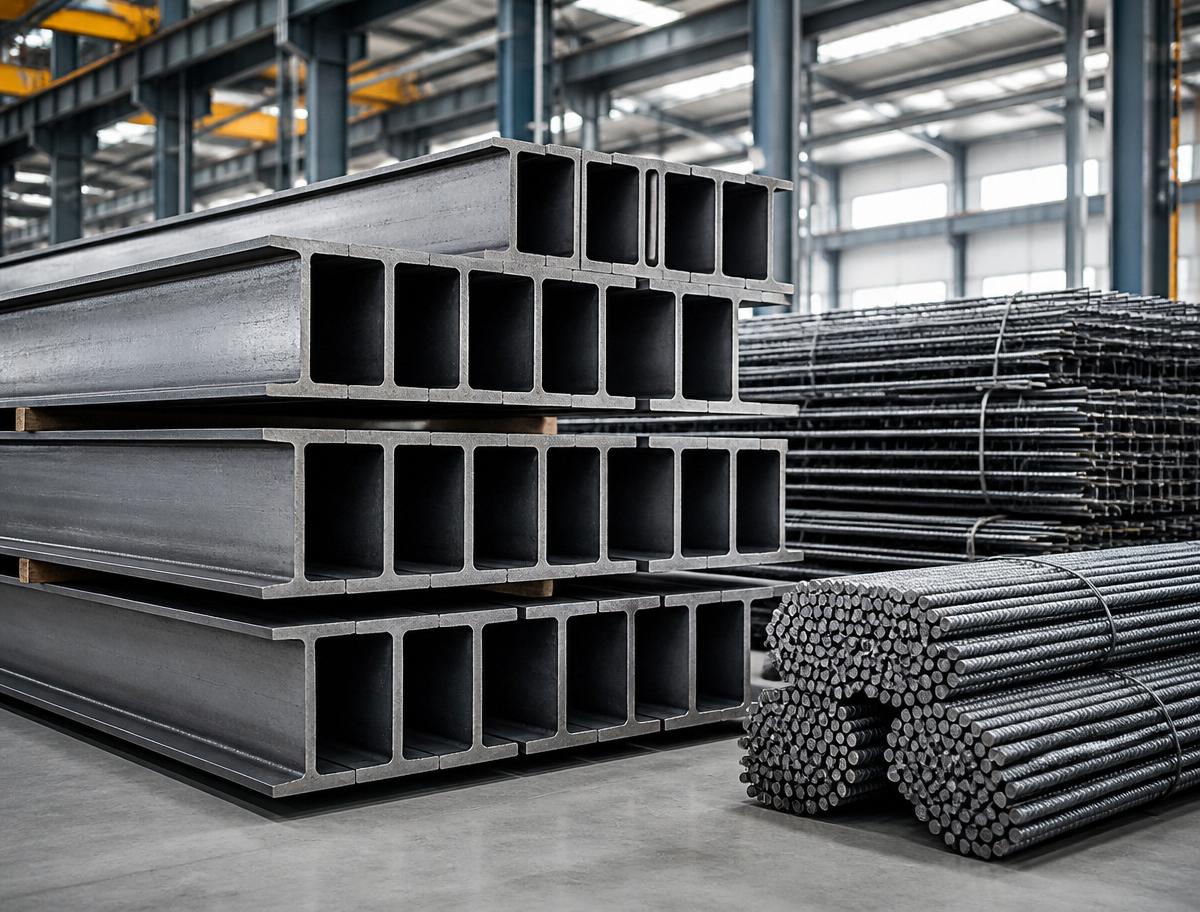 Steel beams